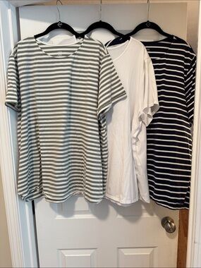 📌Bundle: JJill 3X Fit Progress Shirttail Tees